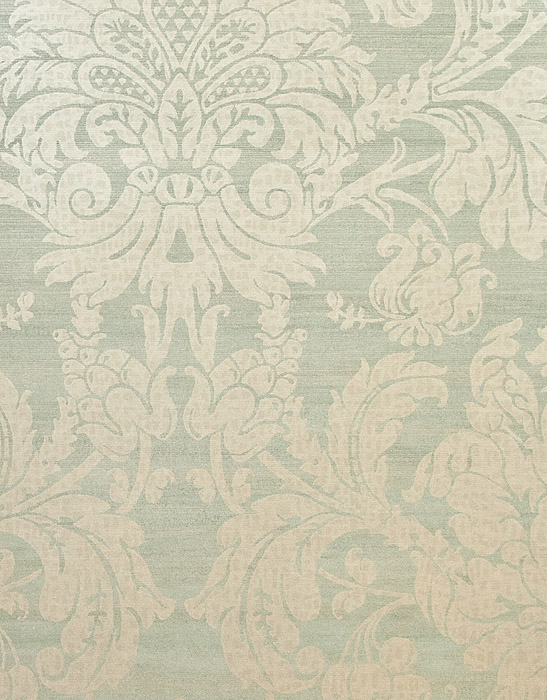 Обои Zoffany Classic Damask Crivelli Teal CDW02013